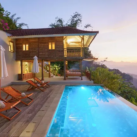 Ocean & Mountain View Villa, Waterfalls, Munduk Eco-Luxe By Santrian